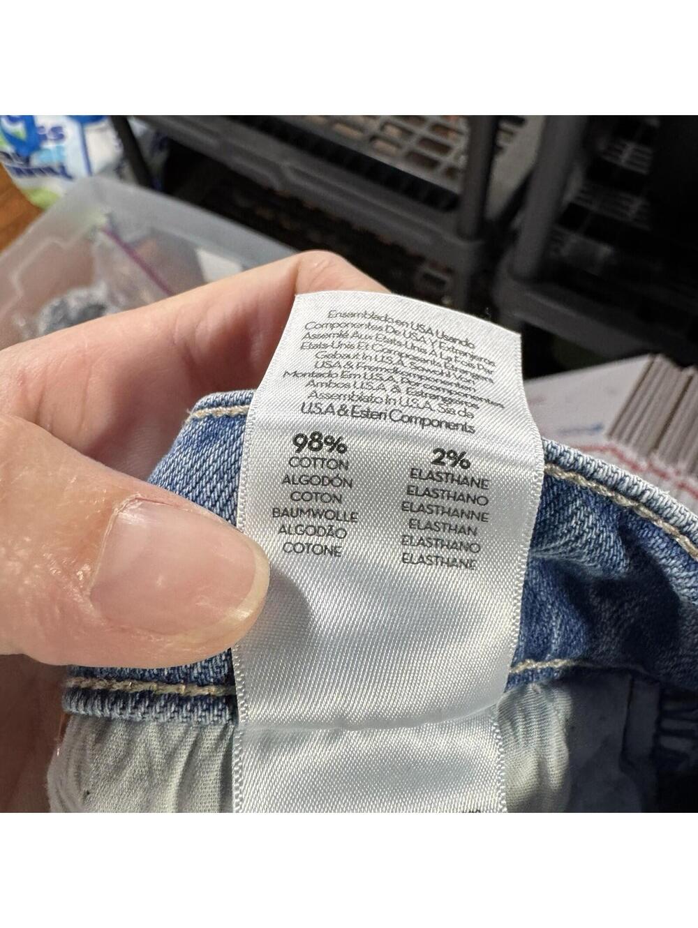 Mother jeans 29 blue half pipe ankle fray barrel wide leg baggy loose i confess - Picture 6 of 8